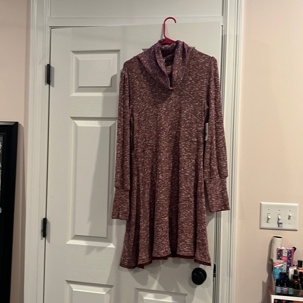 NWT!!! Maroon dress from kohl’s